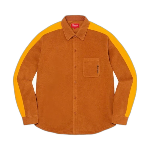 Supreme Polartec Shirt 'Rust'