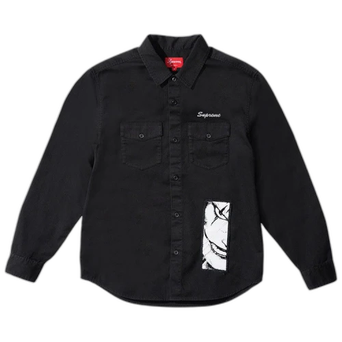 Supreme x The Crow Work Shirt 'Black'