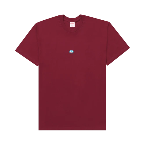 Supreme Sticker Tee 'Burgundy'
