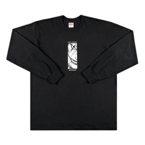 Supreme x The Crow Long-Sleeve Tee 'Black'