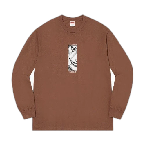Supreme x The Crow Long-Sleeve Tee 'Brown'