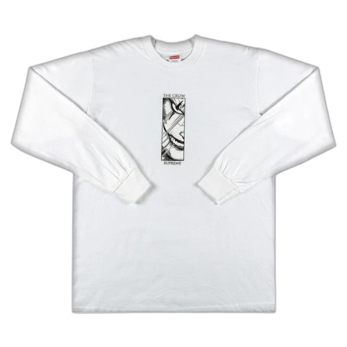 Supreme x The Crow Long-Sleeve Tee 'White'