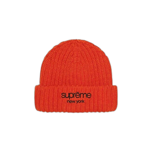 Supreme Ribbed Beanie 'Burnt Orange'
