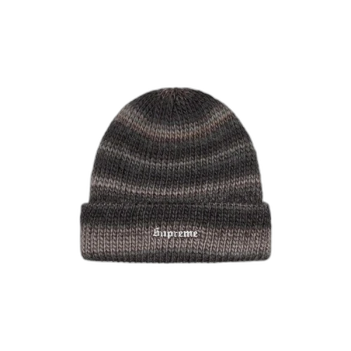 Supreme Ombre Stripe Beanie 'Black'