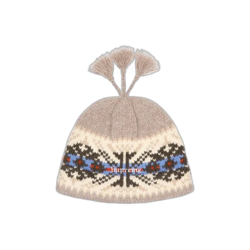 Supreme Tassel Beanie 'Tan'