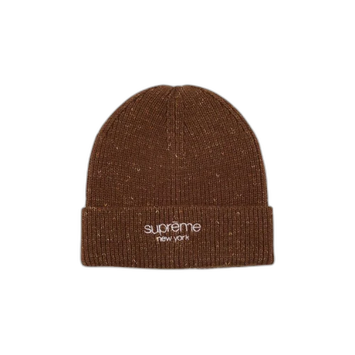 Supreme Rainbow Speckle Beanie 'Brown'