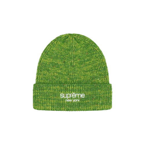 Supreme Rainbow Speckle Beanie 'Green'