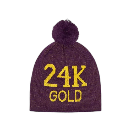 Supreme 24K Gold Beanie 'Purple'