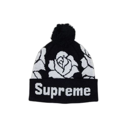 Supreme Rose Beanie 'Black'
