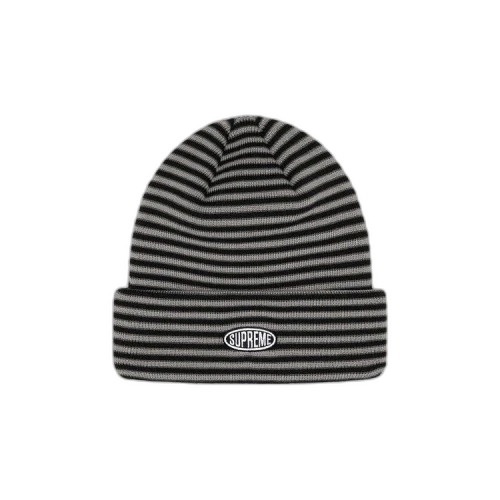 Supreme Multi Stripe Beanie 'Black'