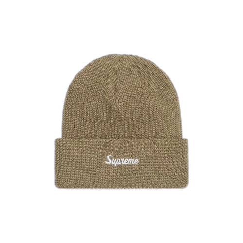 Supreme Loose Gauge Beanie 'Taupe'