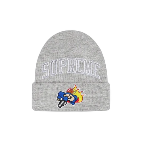 Supreme x Duck Down Records Beanie 'Heather Grey'