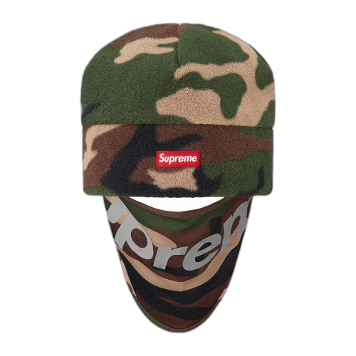 Supreme x Polartec Facemask Beanie 'Woodland Camo'