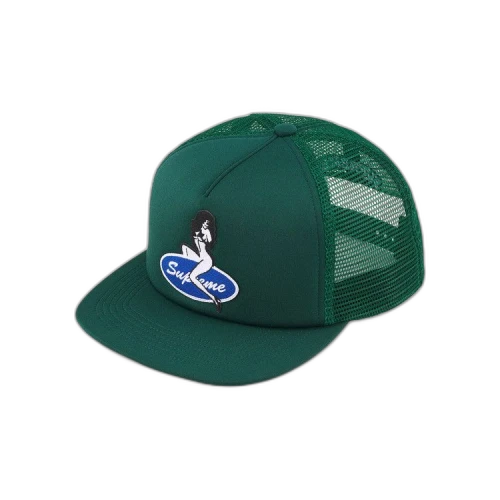 Supreme Pin Up Mesh Back 5-Panel 'Green'