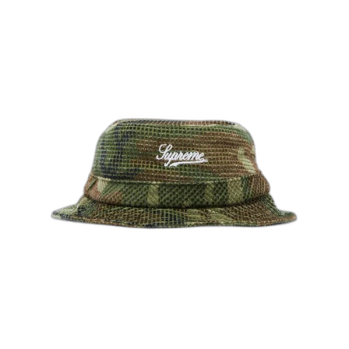 Supreme Camo Grid Velvet Crusher 'Woodland Camo'