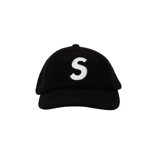 Supreme Boiled Wool S Logo 6-Panel 'Black'