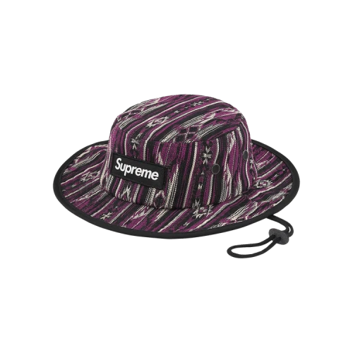 Supreme Woven Pattern Boonie 'Purple'