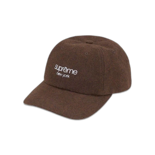 Supreme Waxed Wool 6-Panel 'Brown'