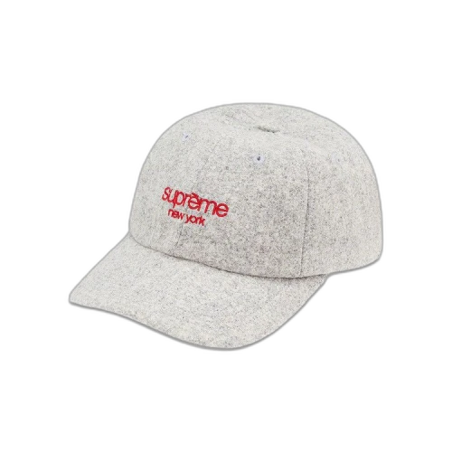 Supreme Waxed Wool 6-Panel 'Grey'