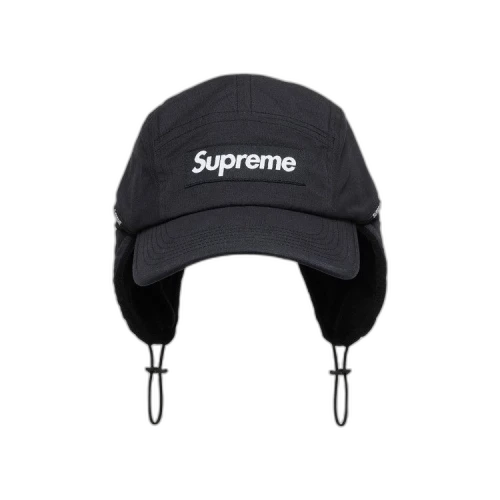 Supreme Packable Ear Flap Camp Cap 'Black'