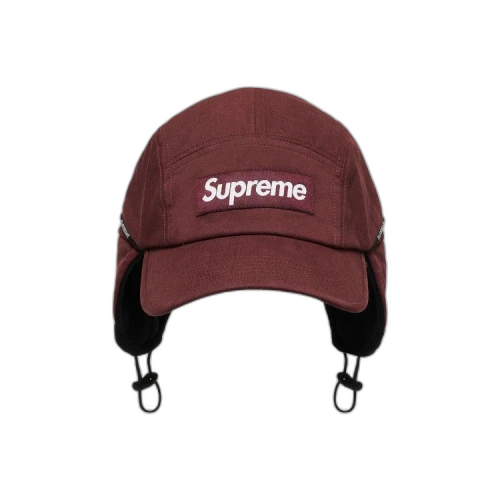 Supreme Packable Ear Flap Camp Cap 'Burgundy'
