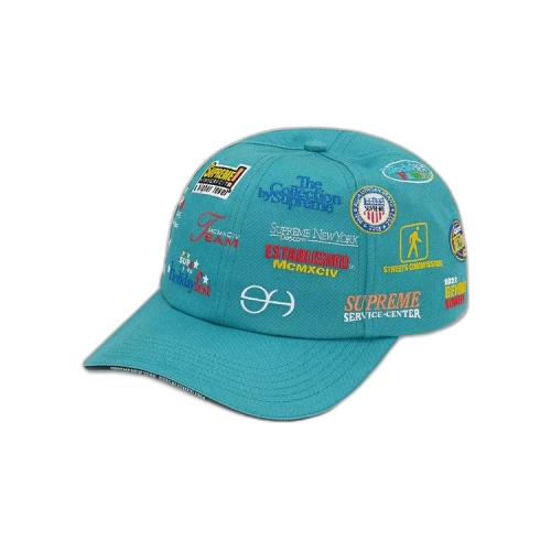 Supreme Sponsors 6-Panel 'Teal'
