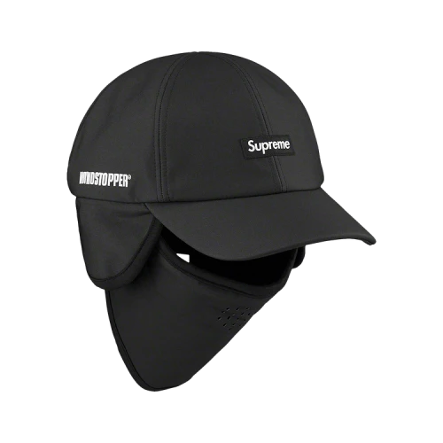 Supreme x WINDSTOPPER Facemask 6-Panel 'Black'