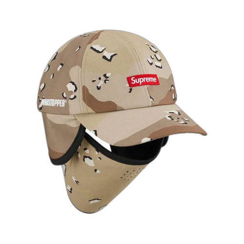 Supreme x WINDSTOPPER Facemask 6-Panel 'Chocolate Chip Camo'