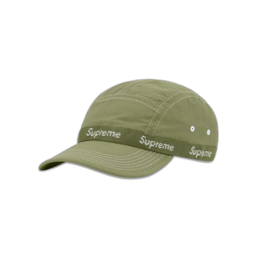 Supreme Webbing Camp Cap 'Olive'