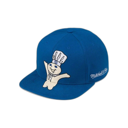 Supreme x Mitchell & Ness Doughboy Fitted 5-Panel 'Blue'