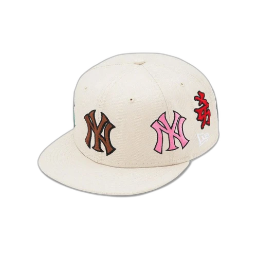 Supreme x New York Yankees Kanji New Era 'Tan'