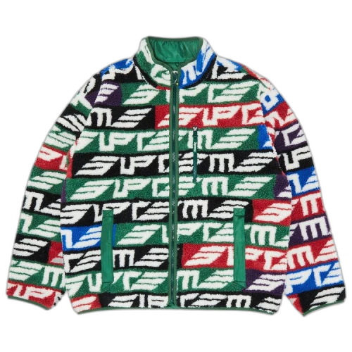 Supreme Geo Reversible WINDSTOPPER Fleece Jacket 'Multicolor'