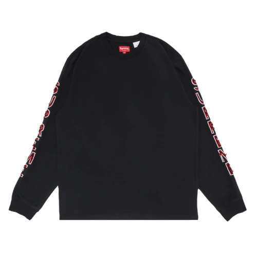 Supreme Cut Out Long-Sleeve Top 'Black'