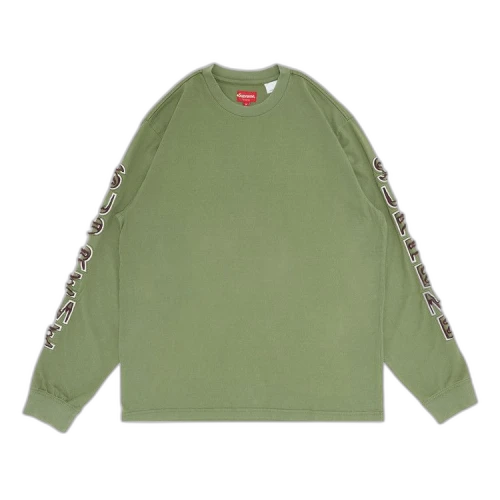 Supreme Cut Out Long-Sleeve Top 'Olive'