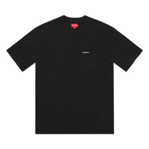 Supreme Short-Sleeve Pocket Tee 'Black'