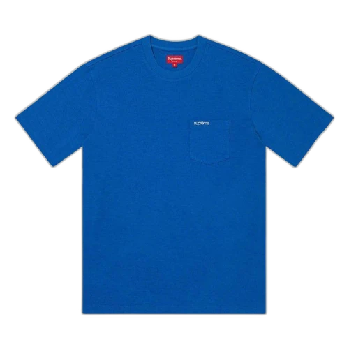 Supreme Short-Sleeve Pocket Tee 'Bright Blue'