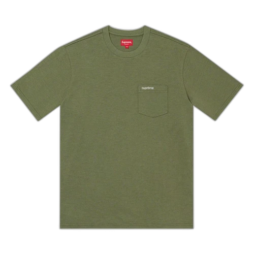 Supreme Short-Sleeve Pocket Tee 'Olive'
