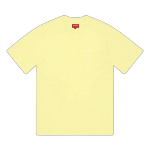 Supreme Short-Sleeve Pocket Tee 'Pale Yellow'
