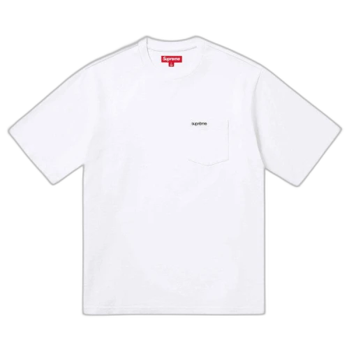 Supreme Short-Sleeve Pocket Tee 'White'