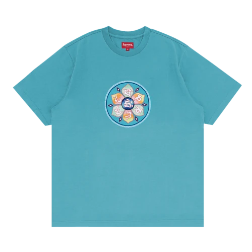 Supreme Lotus Short-Sleeve Top 'Light Aqua'