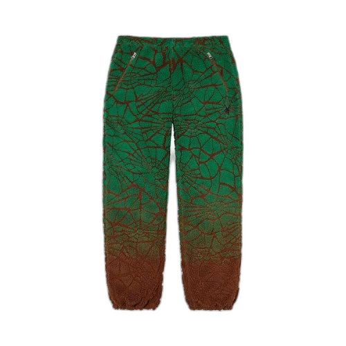 Supreme x Spyder Web Polar Fleece Pant 'Brown'