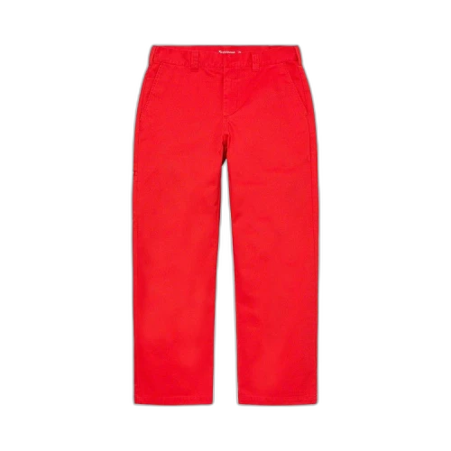 Supreme Work Pant 'Bright Red'