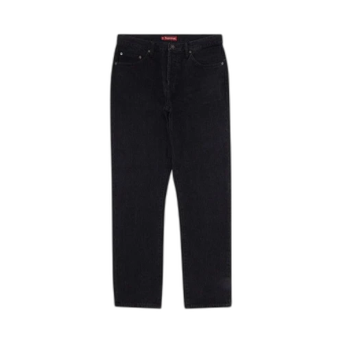 Supreme Stone Washed Slim Jean 'Washed Black'