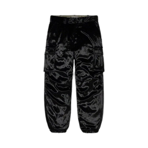 Supreme x Yohji Yamamoto Faux Fur Cargo Pant 'Black'