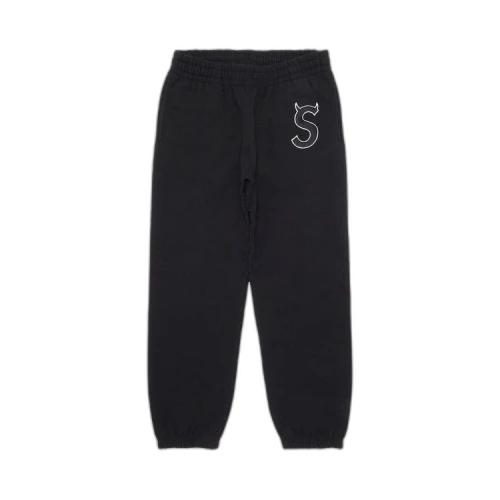 Supreme S Logo Sweatpant 'Black'