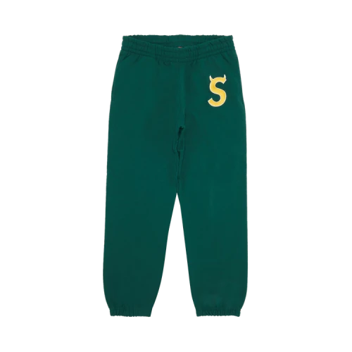 Supreme S Logo Sweatpant 'Green'