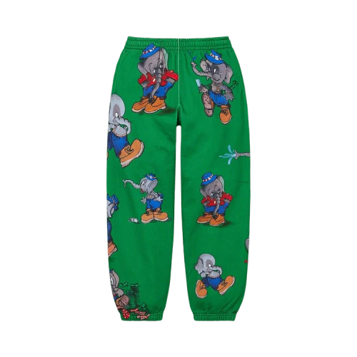 Supreme Elephant Sweatpant 'Green'