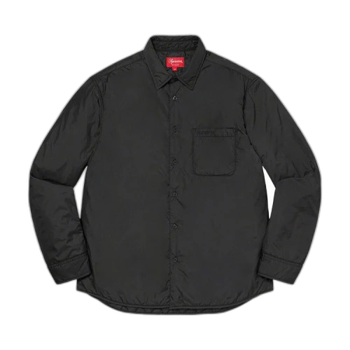 Supreme Nylon Filled Shirt 'Black'