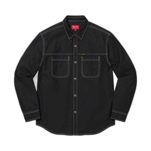 Supreme Snap Work Shirt 'Black'