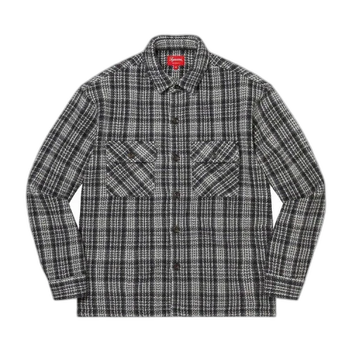 Supreme Heavy Flannel Shirt 'Black'
